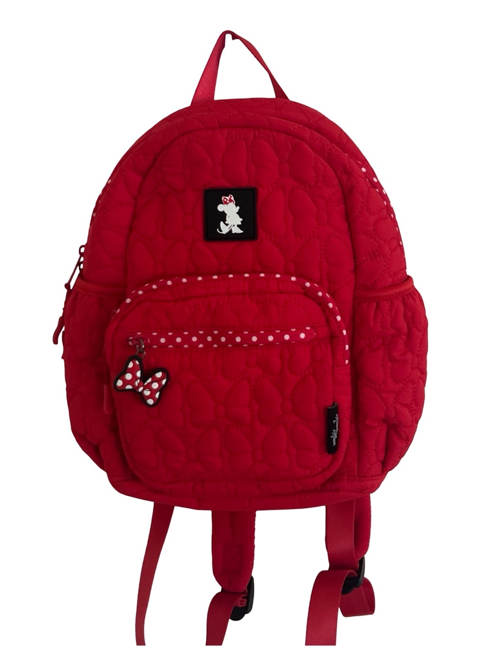 Minnie Mouse Red Quilted Mini Backpack